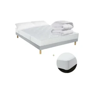 Cadre à empreintes souvenir Ensemble Essenzia PACK SPECIAL DOS SENSIBLE 90x190 Ressorts
