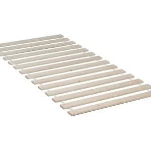 Sommier 14 lattes 90x190 / Naturel avec Coussin Latéral Amovible
