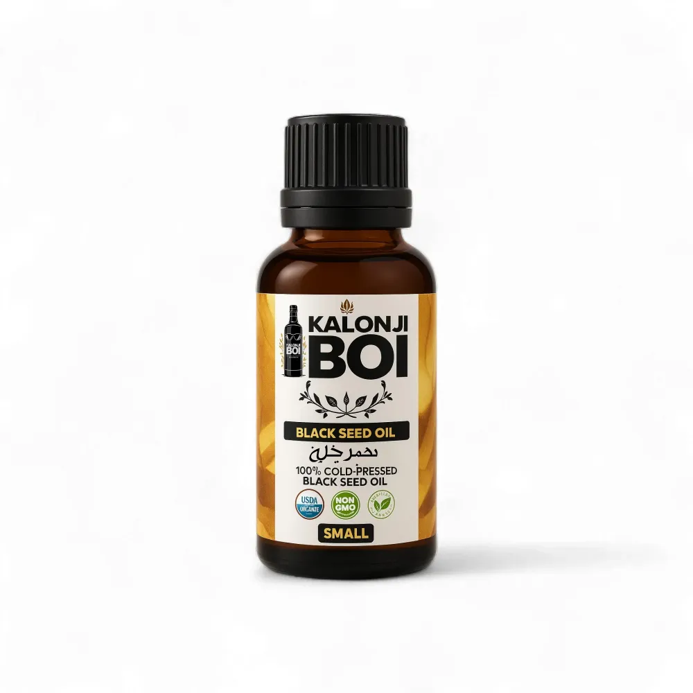 Évolutif et Réglable Kalonji 30ml Noir jais Seed Oil Small