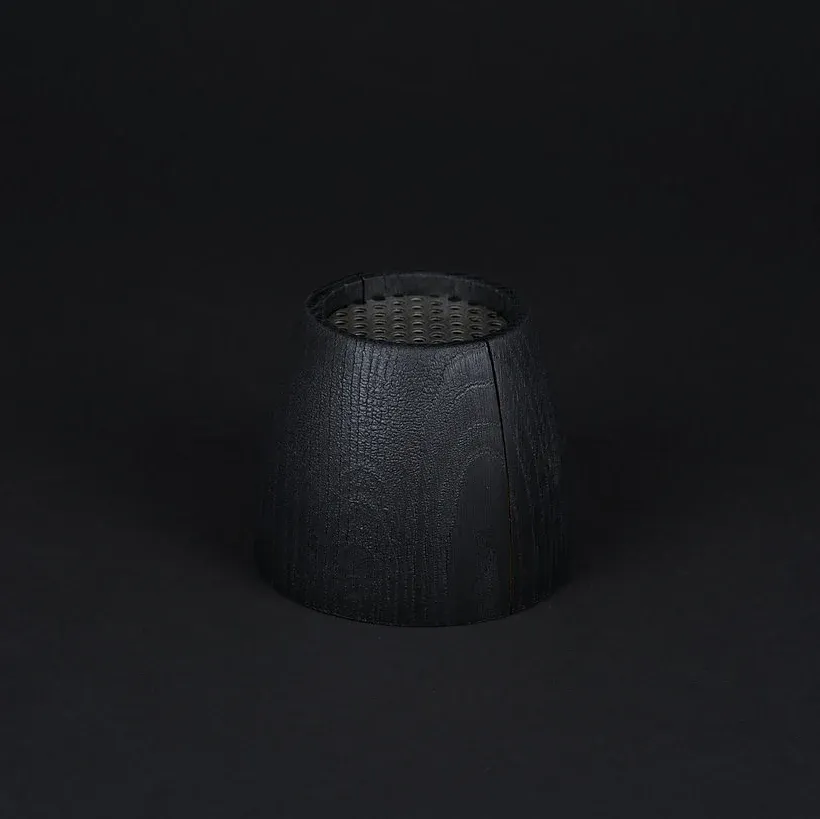 Black Sheep - Cendrier en Bois Brûlé A-Broad Studio