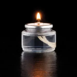 Chandelle paraffine liquide durée 8 heures