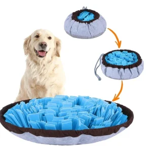 Tapis de fouille réglable pour chiens, jouets puzzle pour chien, tapis d'enrichissement pour animaux de compagnie
