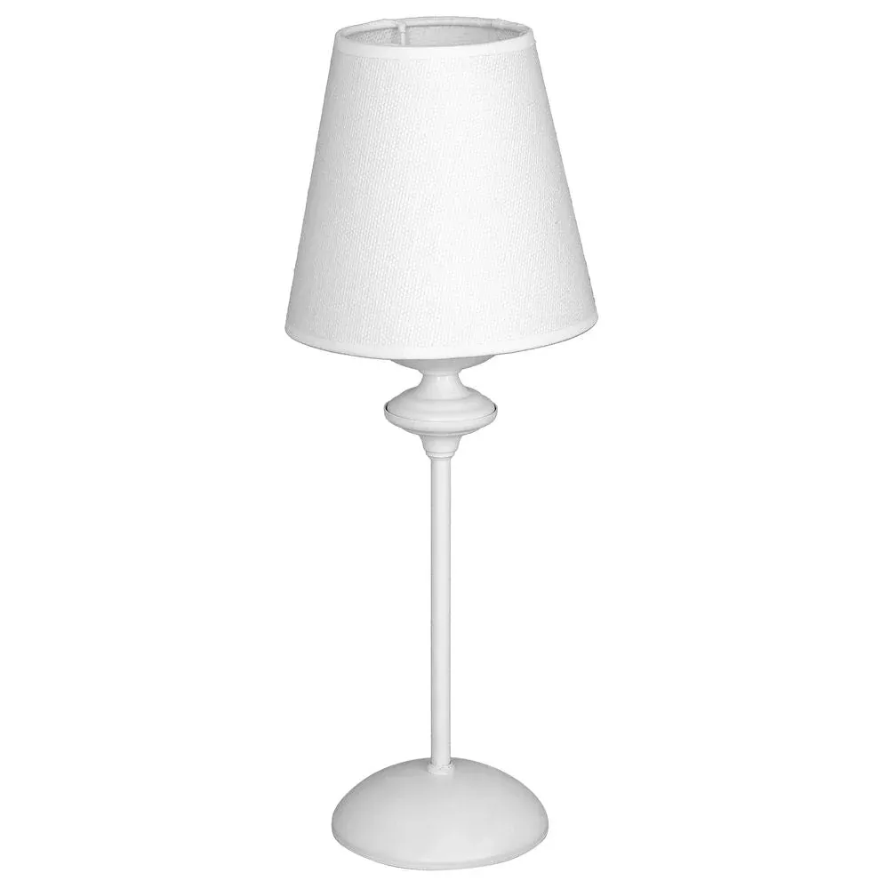 Lampe de table Aldex Raffaello 1L, blanche, H 41,5 cm