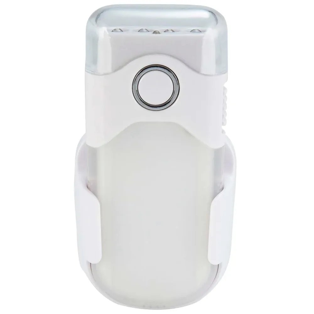 Alecto ATL-80 - Lampe de poche LED rechargeable / veilleuse LED automatique, blanc
