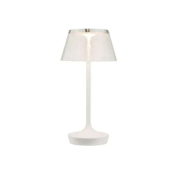 Lampe de table Altavola Design Simplicity 1L, LED transparente, H 39 cm