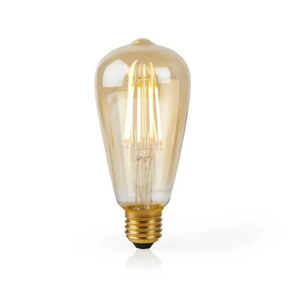 Ampoule à filament intelligente - LED E27 - Blanc extra chaud - SmartLife - ST64