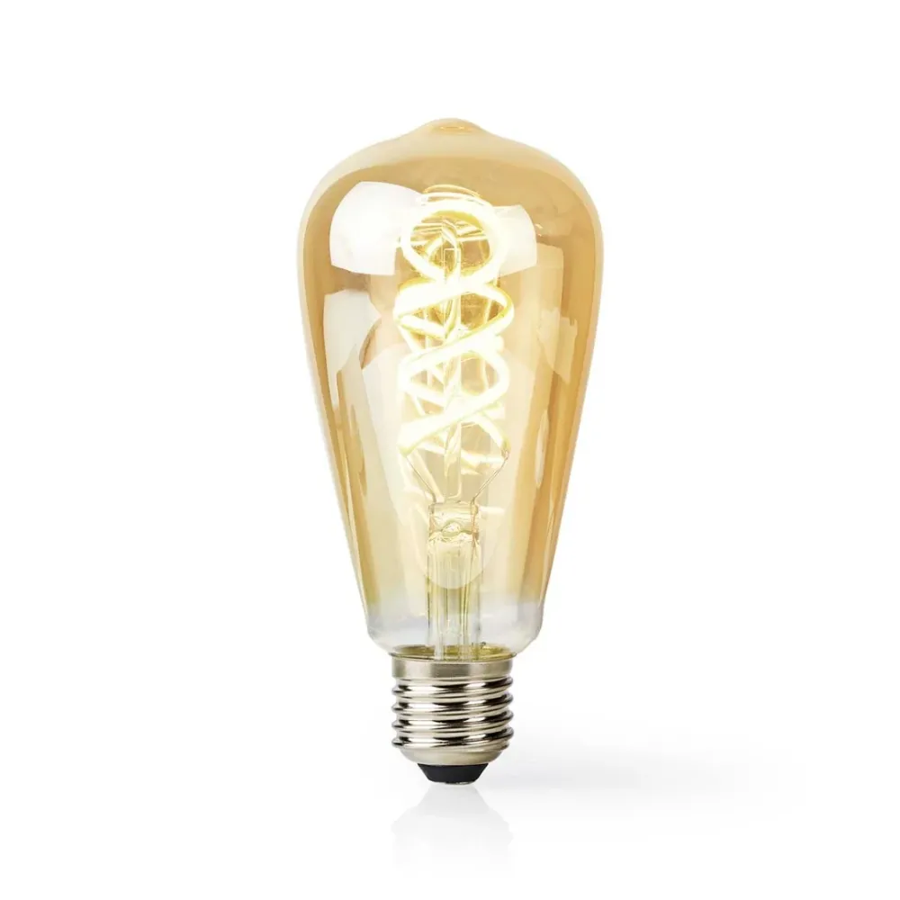 Ampoule à filament intelligente - LED E27 - Blanc extra chaud + blanc froid - SmartLife - ST64
