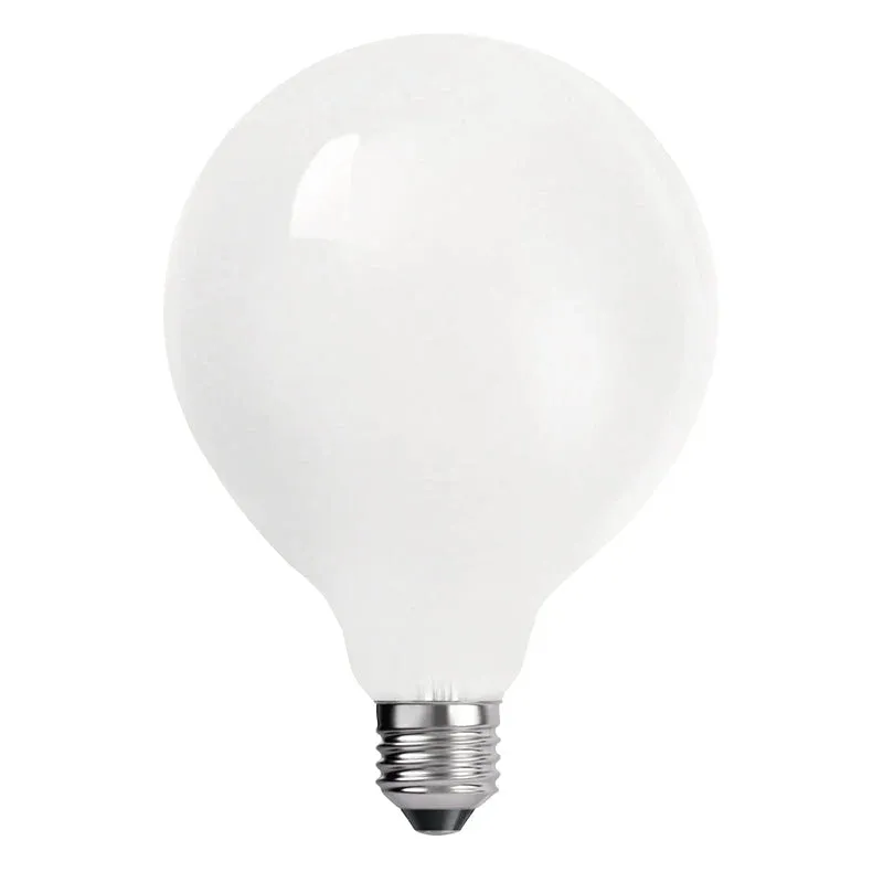 Ampoule globe opale blanc gm 6,5w 720 lumens 3000k. R09244