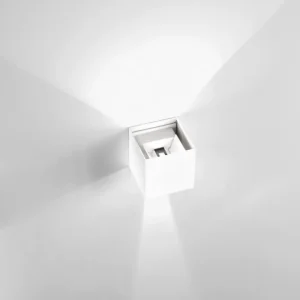 Applique CUBE blanche ONDA OAP0045