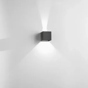 Applique CUBE gris anthracite ONDA OAP0044