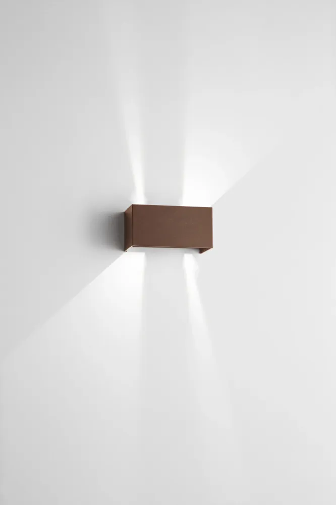 Applique DOUBLE CUBE rouille ONDA OTAP0009C