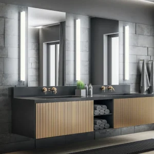 Applique Fabio chrome 120cm 283811206