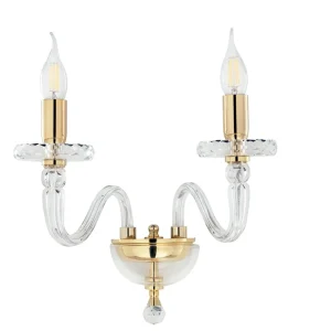 Applique Mozart transparente 2 ap-mozart-2SP-oro