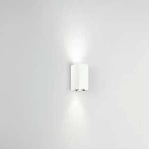 Applique ZENO SQUARE 2 blanche OTAP0022B