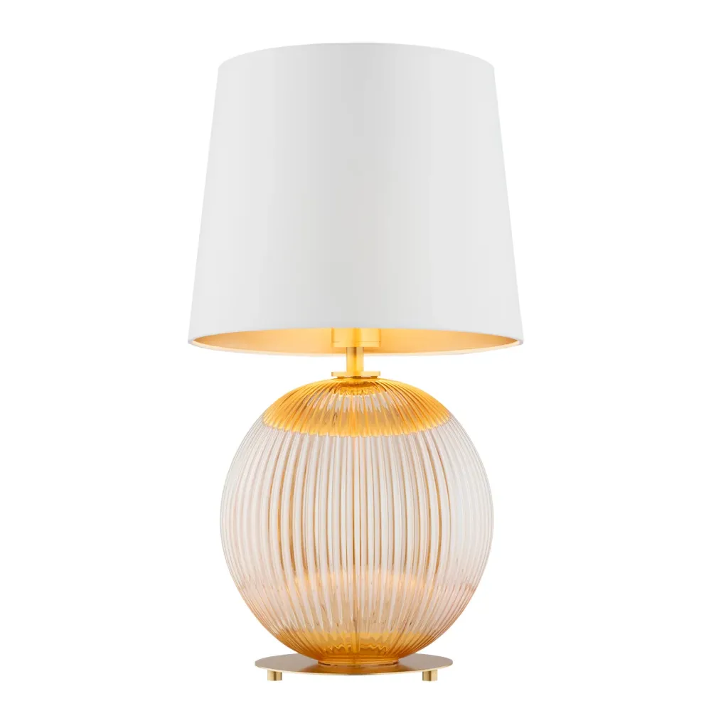 Lampe de table Argon Hamilton 1L E27 H 54cm