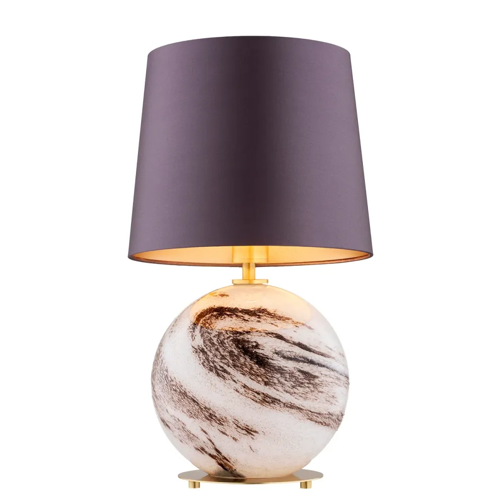 Lampe de table Argon Harlem 1L E27 H 54cm