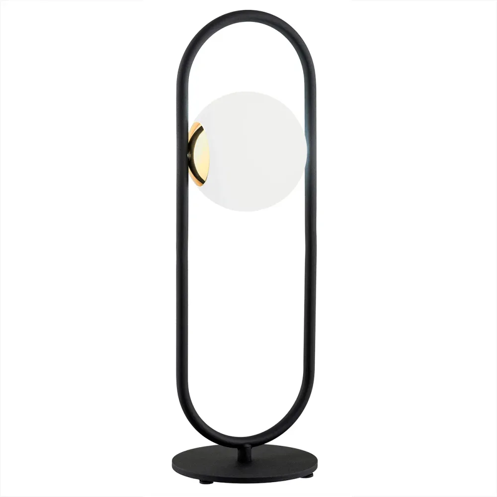 Lampe de table Argon Salerno 1L E27 H 32cm