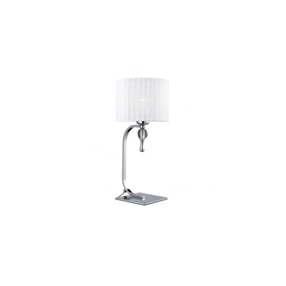 Lampe de table Azzardo IMPRESS 1L, blanche, E27