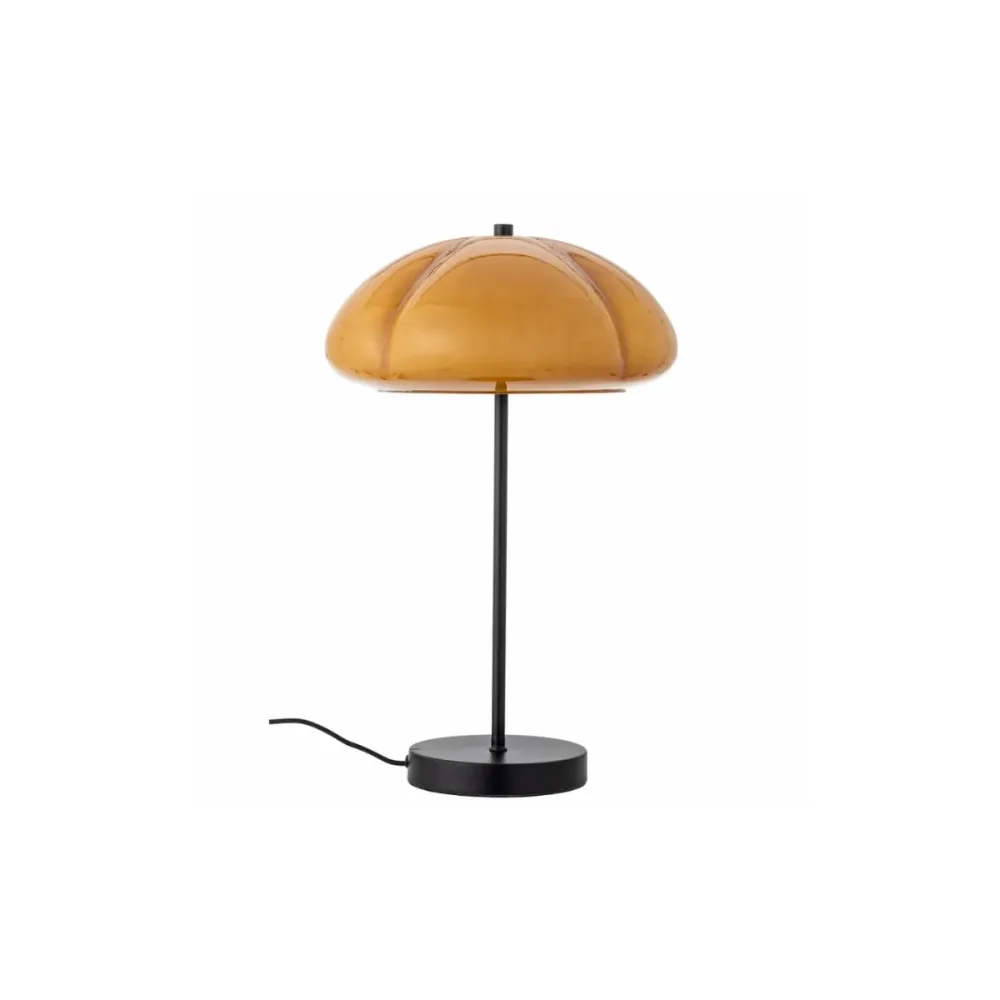 Lampe de table Kinoko - Jaune Métal Bloomingville