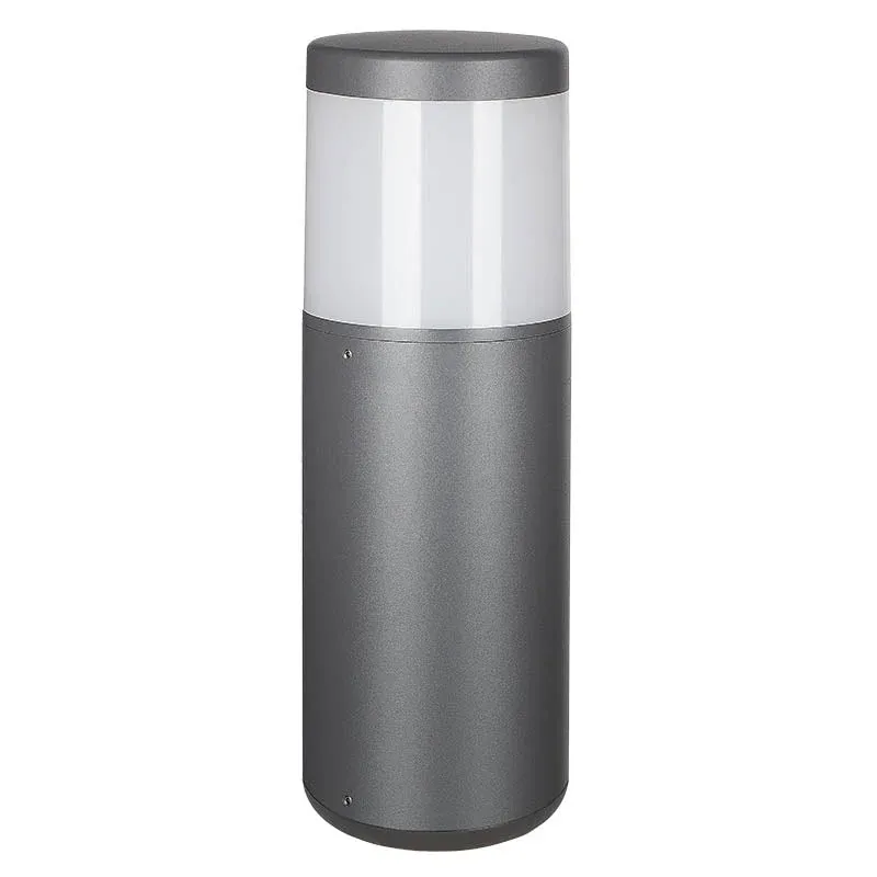 Borne extérieure CHICAGO PM rond gris noir Mantra 8844
