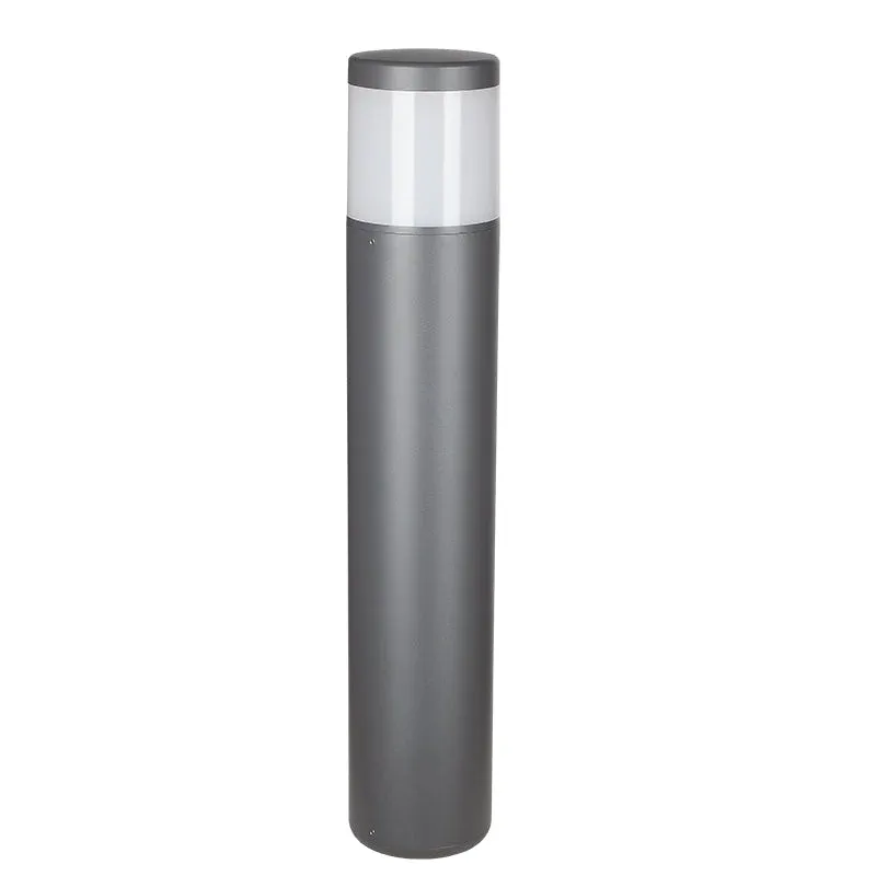 Borne extérieure CHICAGO GM ronde gris noir Mantra 8108