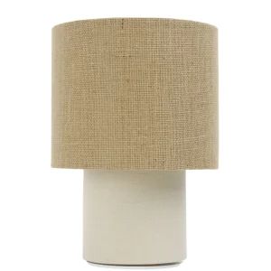 Lampe de table BPS Koncept Twist 1L E27 beige