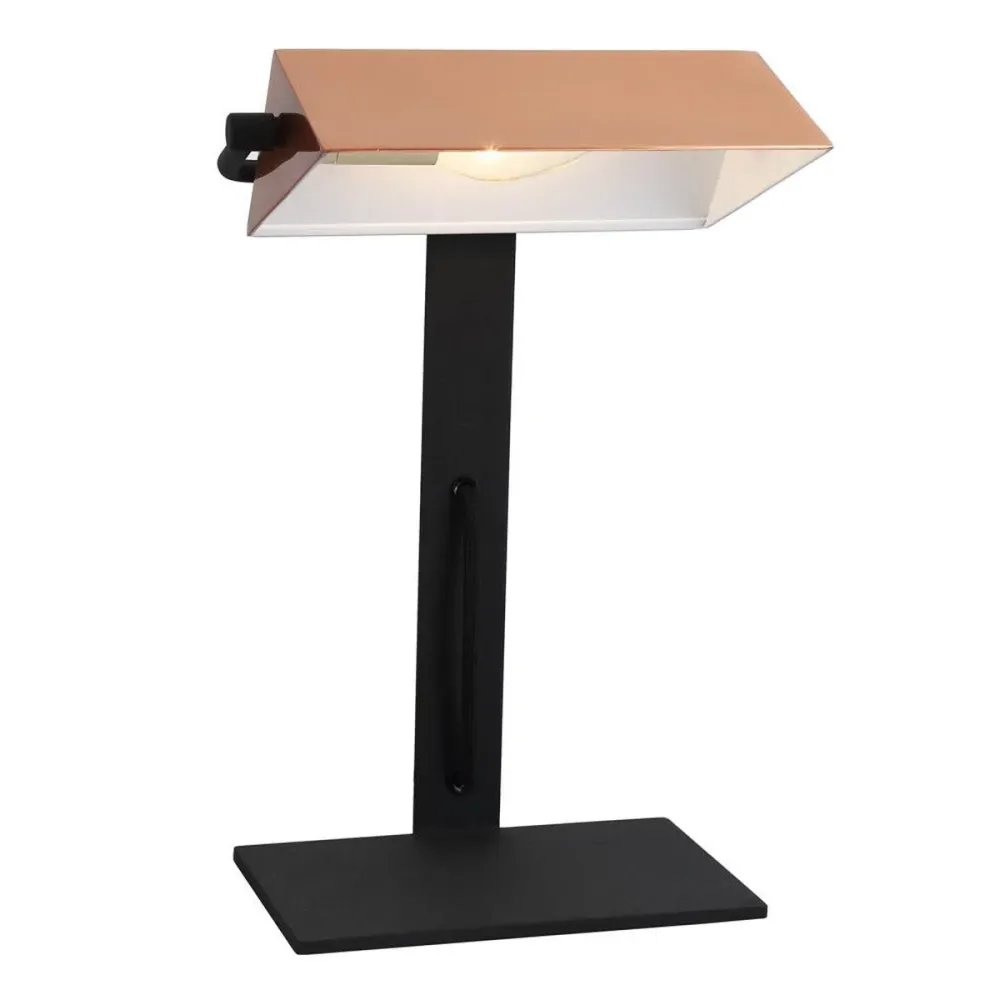 Lampe de table Candellux Bankier 1L E14 H 36cm