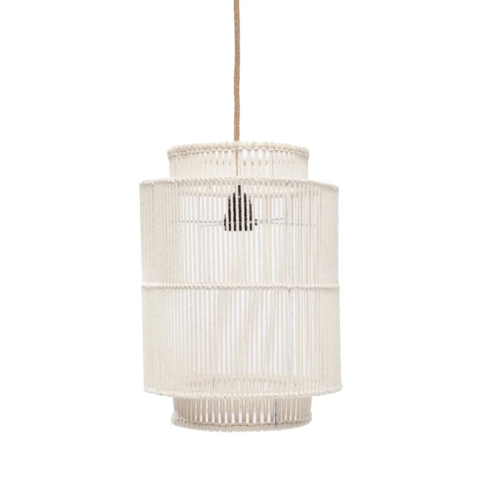 COTTON Lampe Suspendue Blanche
