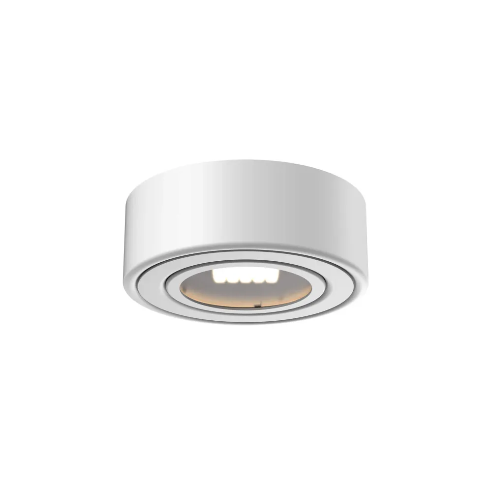 Dals Lighting Lampe rondelle 2 en 1 à changement de température de couleur blanche, modèle 4005-CC-WH*
