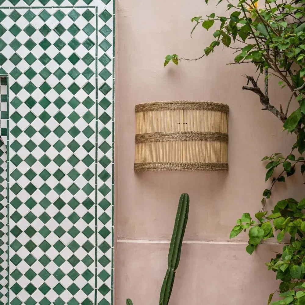 DOEDOE Wall Aplique Lampe à Suspension Naturel