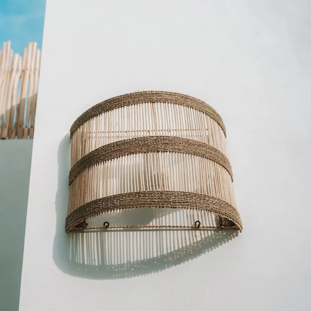 DOEDOE Wall Aplique Lampe à Suspension Naturel