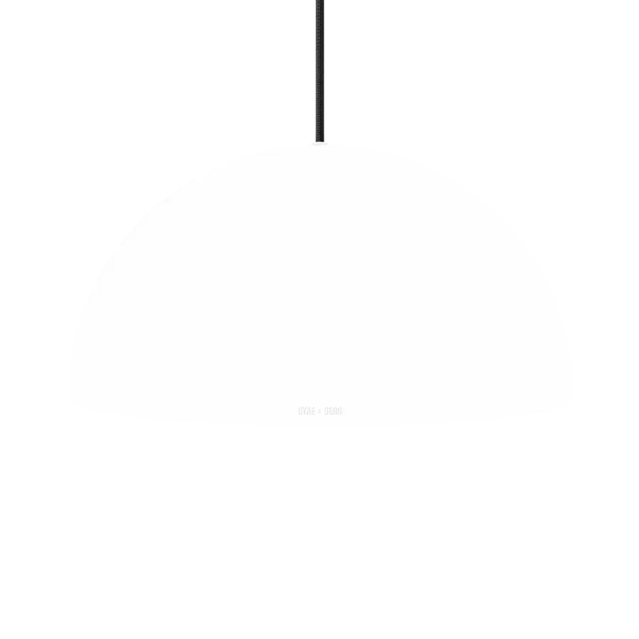 HEMISPHERE DOME PENDANT LUMIÈRE WHITE 400MM DYKE & DEAN