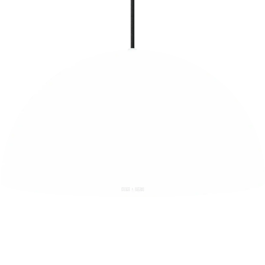 HEMISPHERE DOME PENDANT LUMIÈRE WHITE 600MM DYKE & DEAN