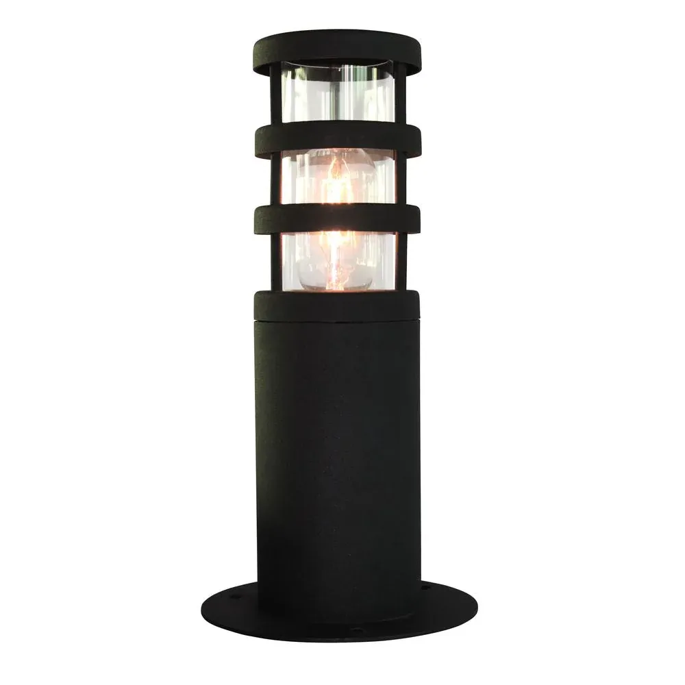 Lampe de table d'extérieur Elstead Lighting (HORNBAEK-PED) Hornbaek en acier inoxydable 304 E27