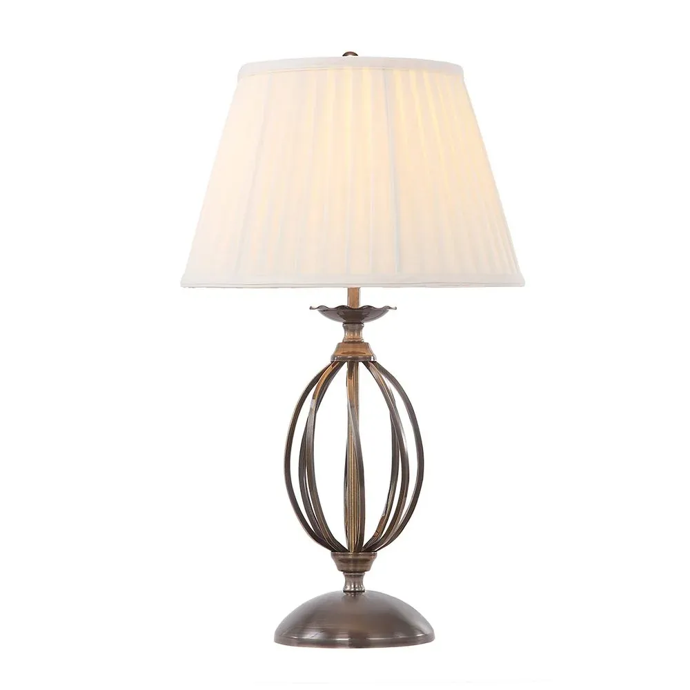 Lampe de table Elstead Lighting (ART-TL-AGD-BRASS) Acier artisanal E27