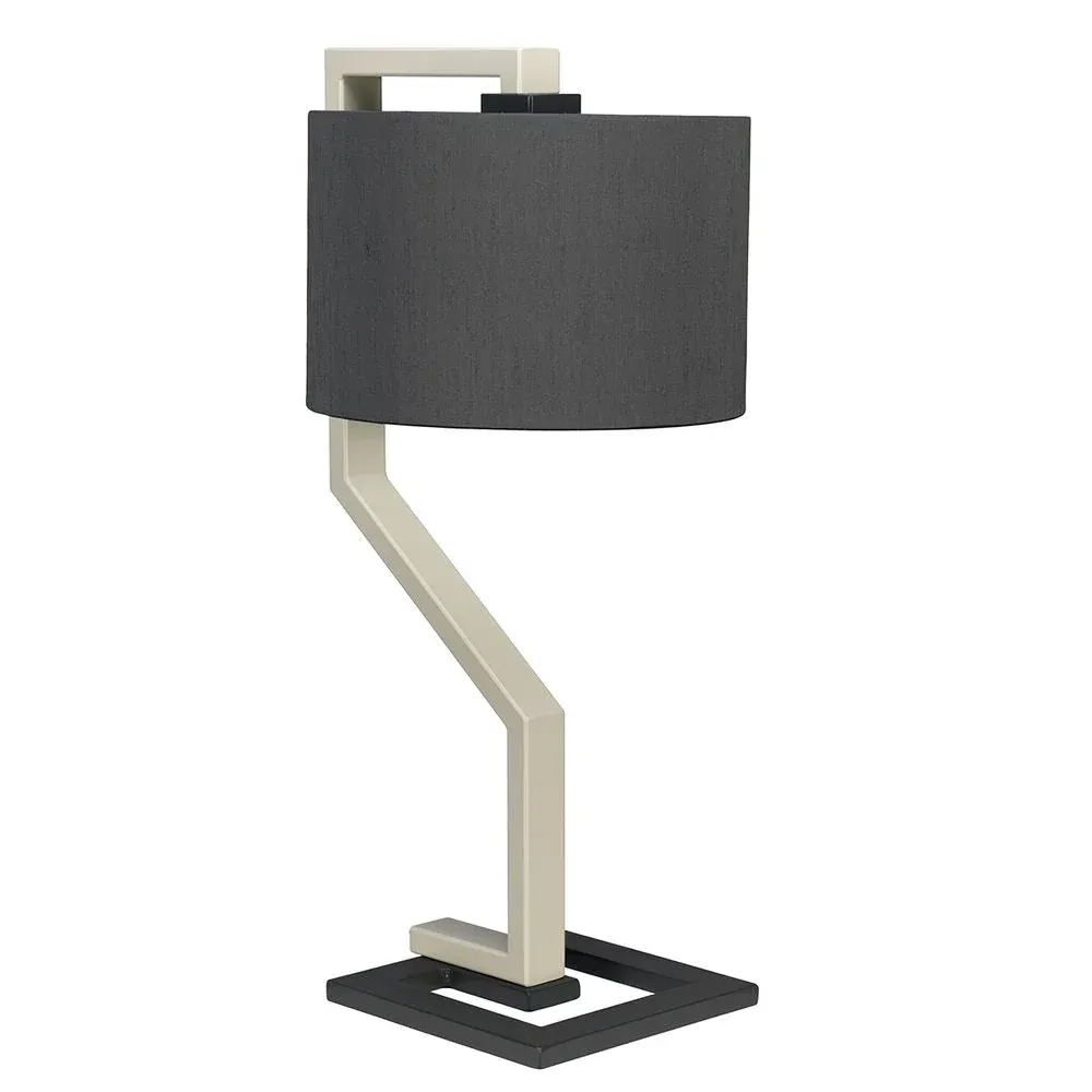 Lampe de table Elstead Lighting (AXIOS-TL-GREY) Axios acier E27