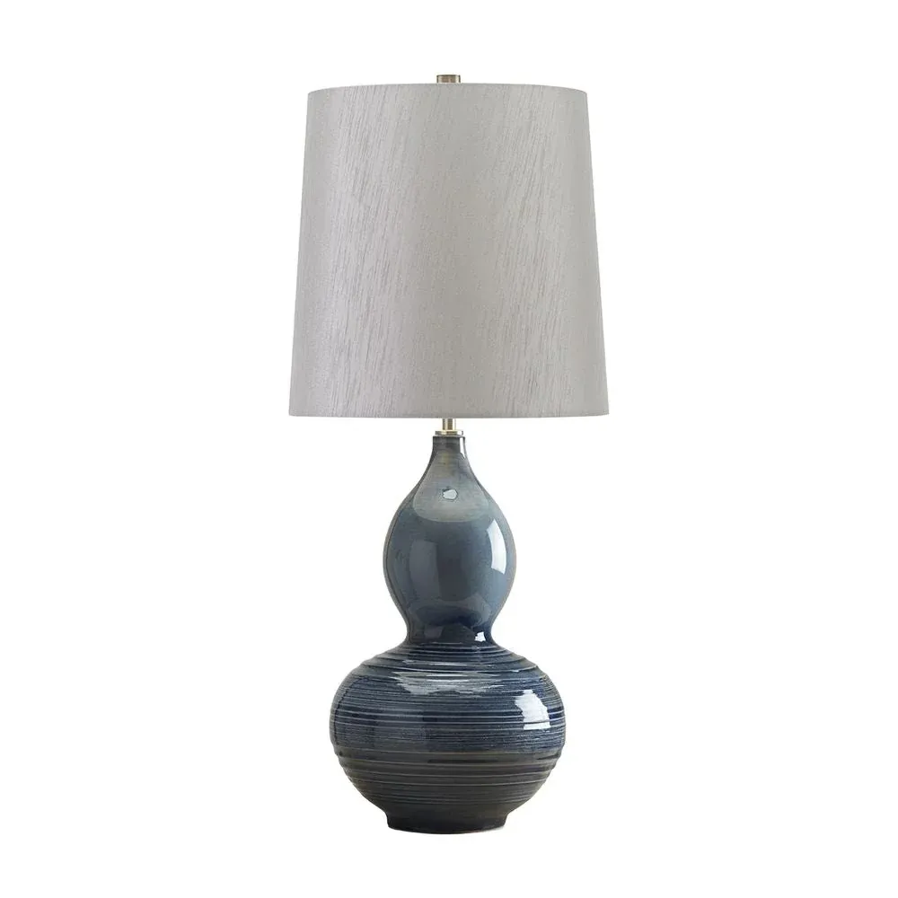Lampe de table Elstead Lighting (LAPIS-GOURD-TL) Lapis Gourd en porcelaine E27