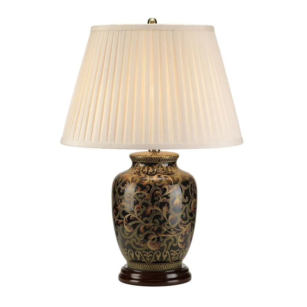 Lampe de table Elstead Lighting (MORRIS-TL-SMALL) en porcelaine Morris E27