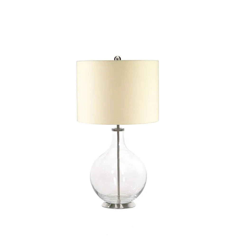 Lampe de table Elstead Lighting (ORB-TL-CLEAR) Orbe en verre E27