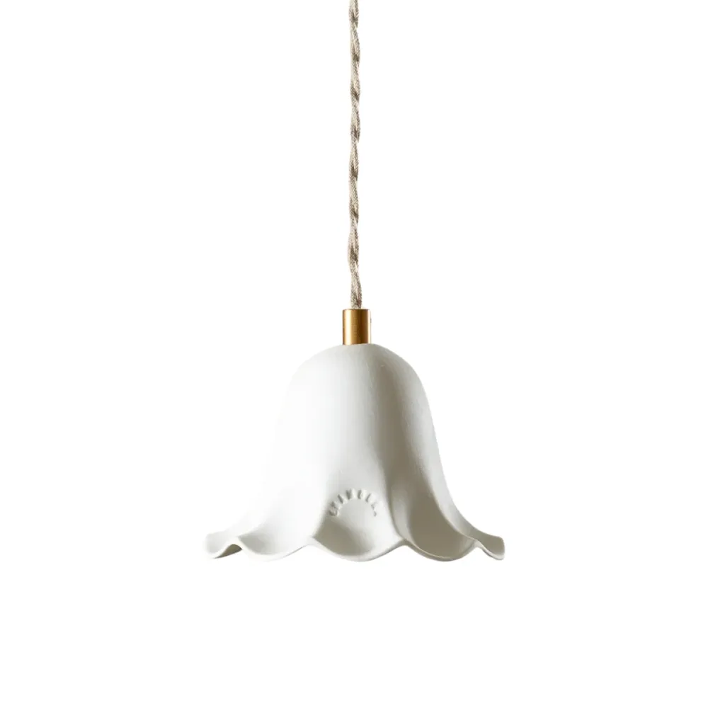 Suspension en applique Lili en Porcelaine biscuit Enamoura