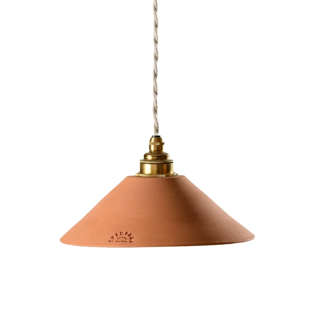 Suspension Lisette en Terre Cuite Rouge Enamoura