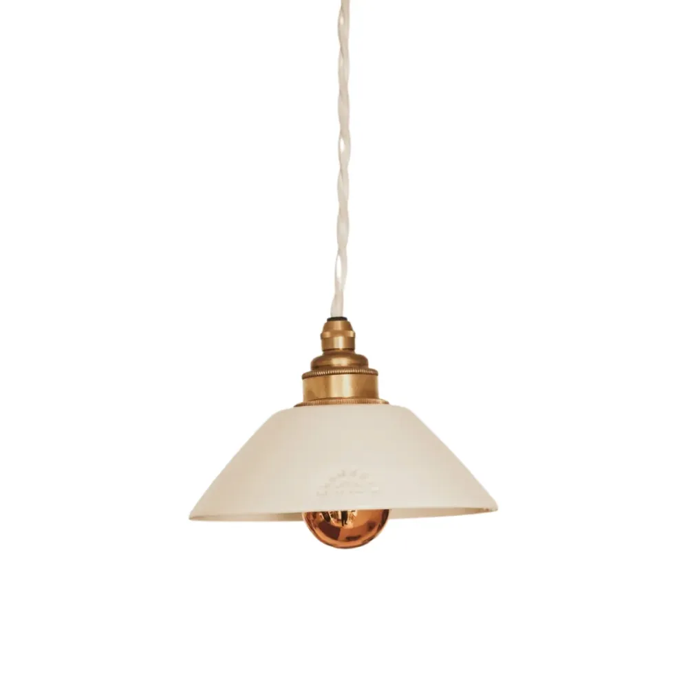Suspension Pitchoun en Porcelaine biscuit Enamoura