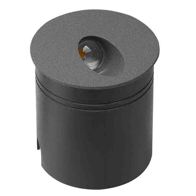 Encastré de mur extérieur ASPEN gris noir D8 cm Mantra 7021