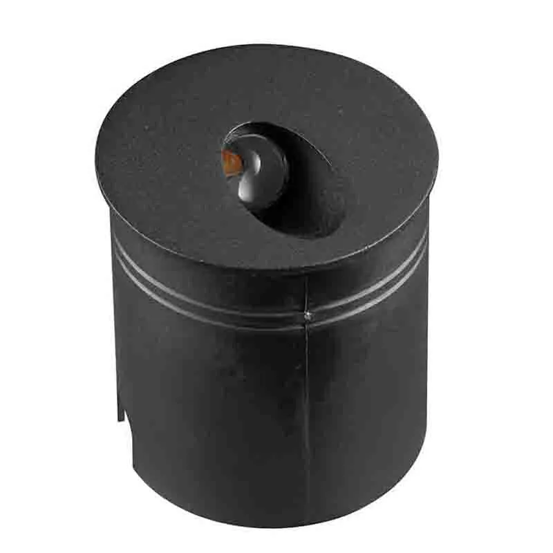 Encastré de mur extérieur ASPEN noir D8 cm Mantra 7022