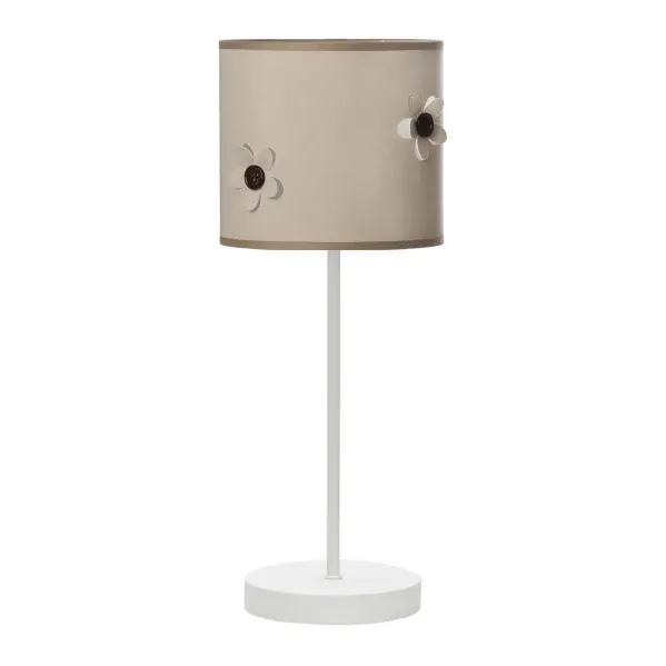 Fabrilamp lampe de table Boton textile beige