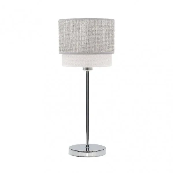Fabrilamp lampe de table Kenya gris E14