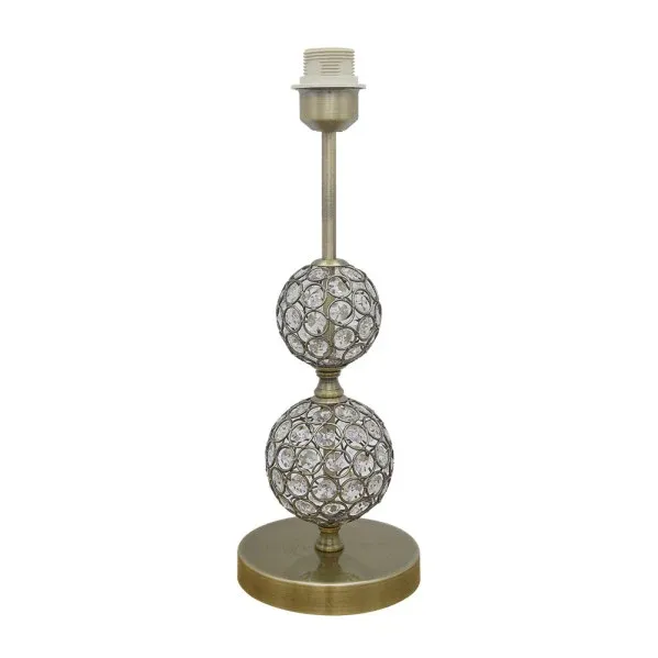 Fabrilamp lampe de table Ordonez cuir métal E27