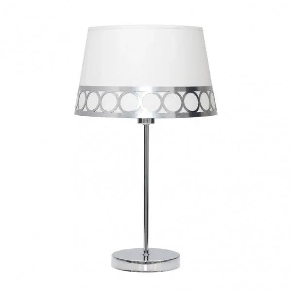 Lampe de table Fabrilamp Dalia blanche E14