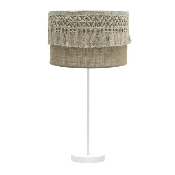 Lampe de table Fabrilamp Ekaterina en métal E27