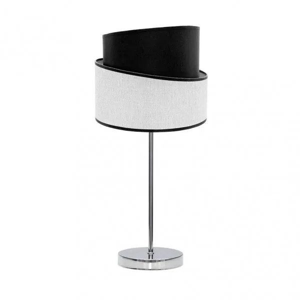 Lampe de table Fabrilamp Hara chromée E14